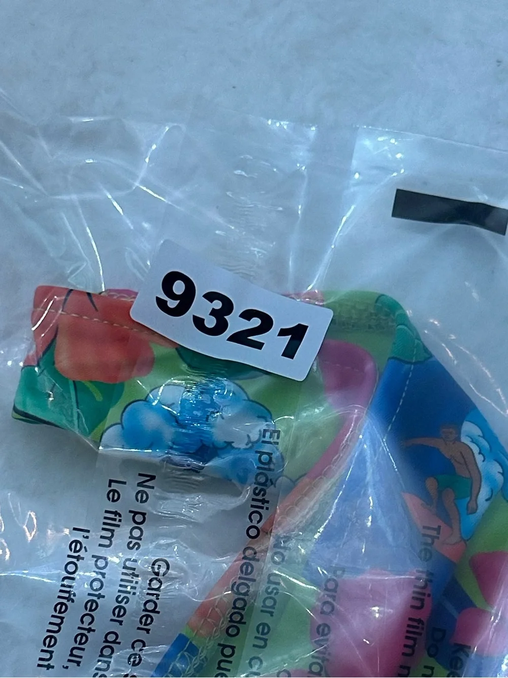 New! Frankie's Bikinis neon surfer Floral High-Cut Bikini Bottom XS 39321